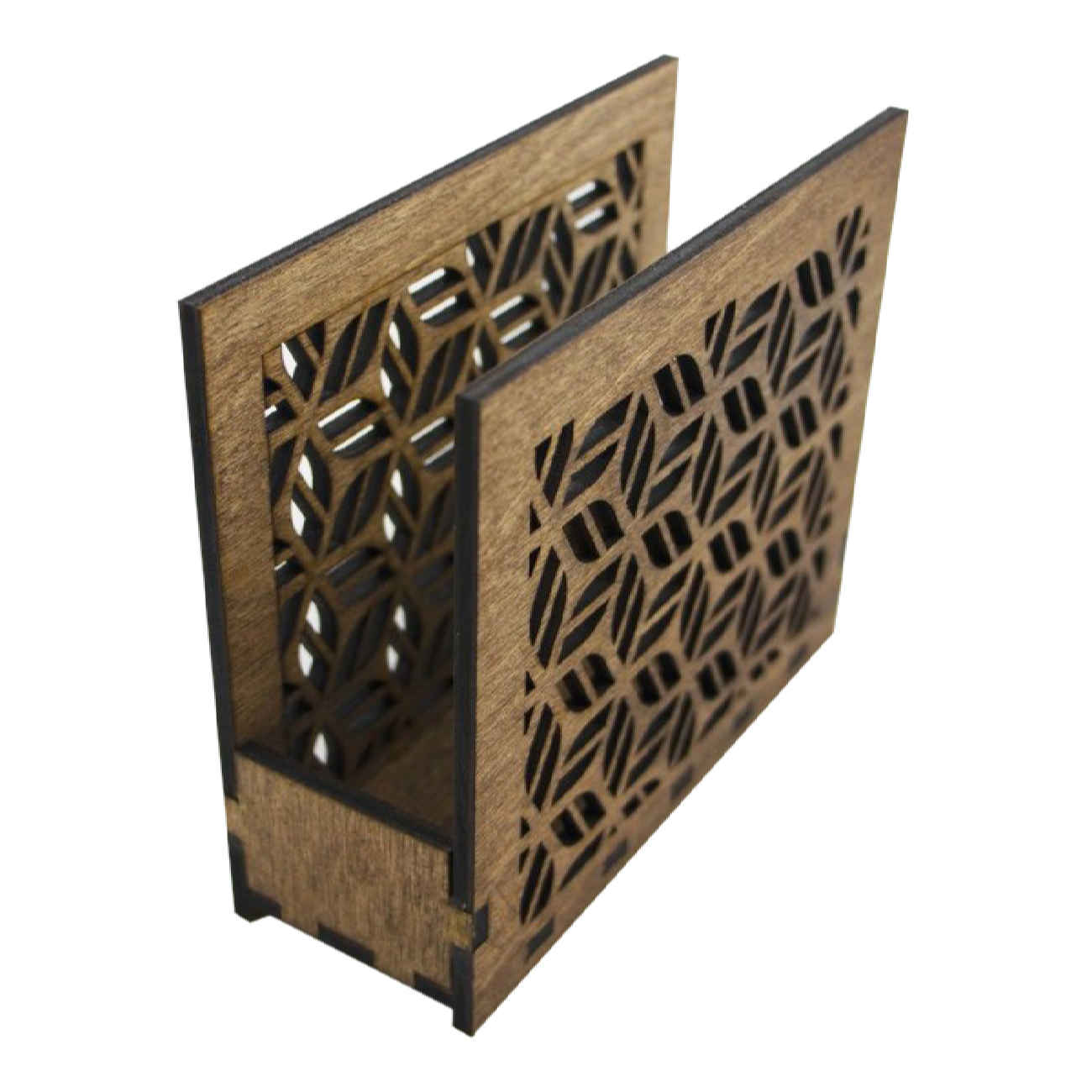 Price and Buy Rustic Wooden Tissue Holder – Suitable for Home Decor with Geometric Design_6903278130acc.jpeg Price and Buy Rustic Wooden Tissue Holder – Suitable for Home Decor with Geometric Design - Image 1