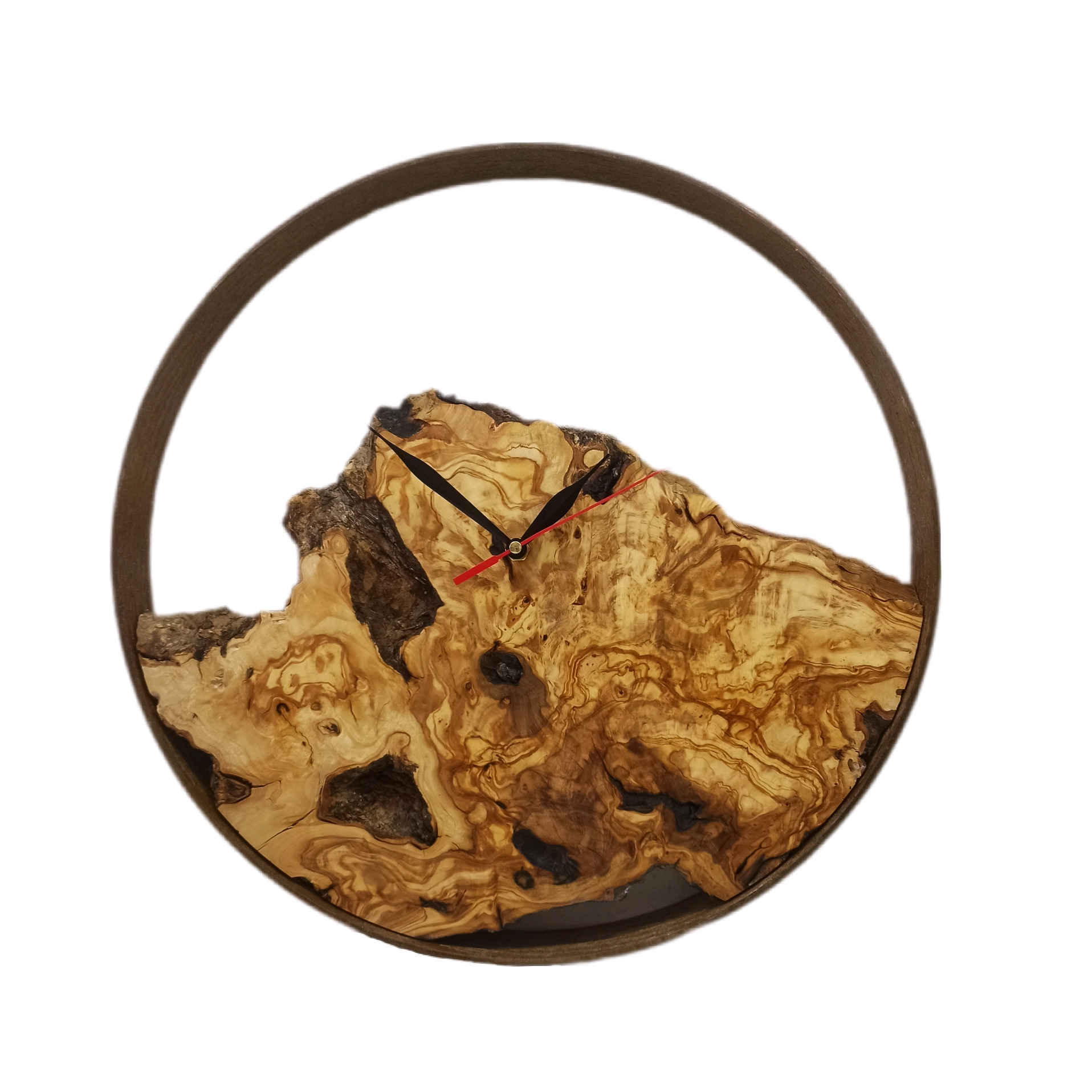 Price and Buy Rustic Wooden Wall Clock – Eco-Friendly Home Decor