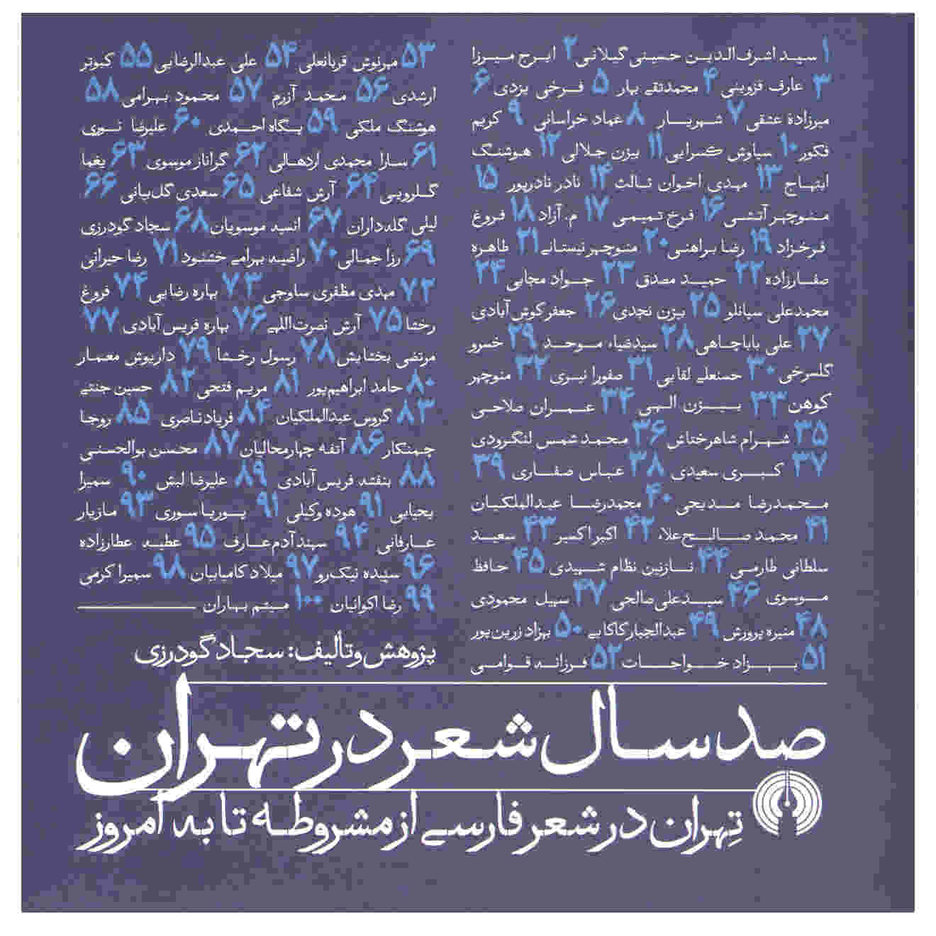 Price and Buy Sad Sal Sher Dar Tehran Book by Sajad Gudarzi