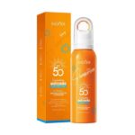 Price and Buy Sadur colorless sunscreen spray SPF 50, light model, UVA, UVB – 150 ml