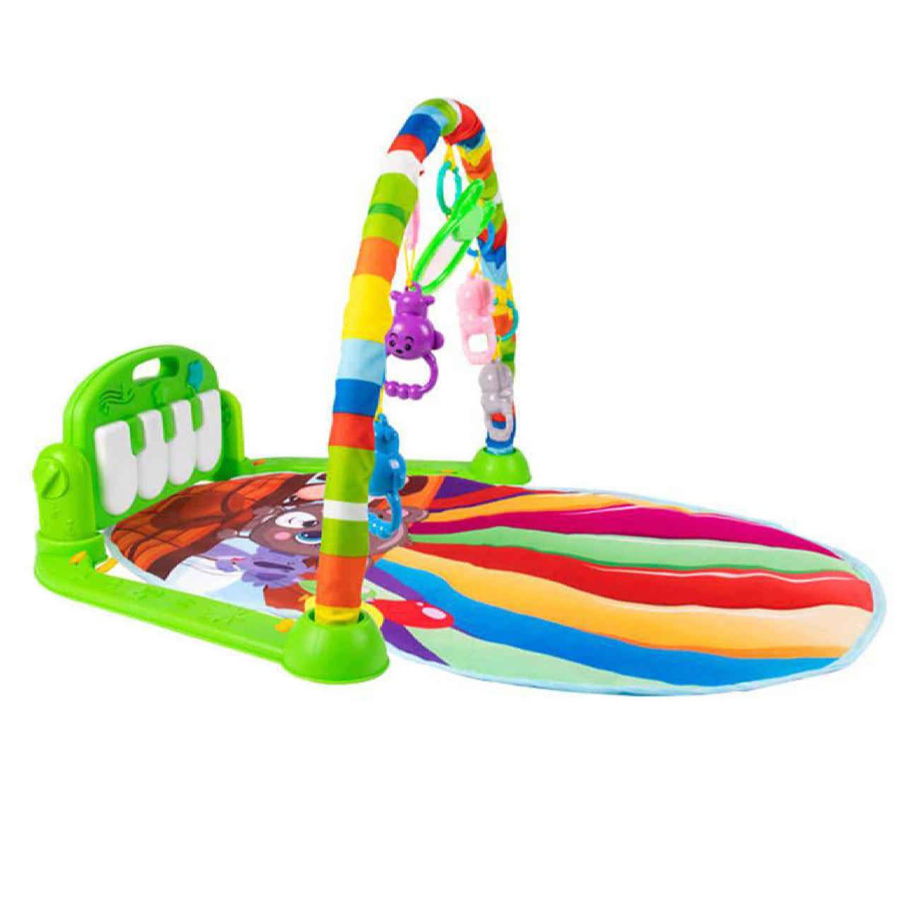 Price and Buy Safe and Soft Animal Print Baby Mat with Piano and Rattles_6903a38029bdf.jpeg Price and Buy Safe and Soft Animal Print Baby Mat with Piano and Rattles - Image 1