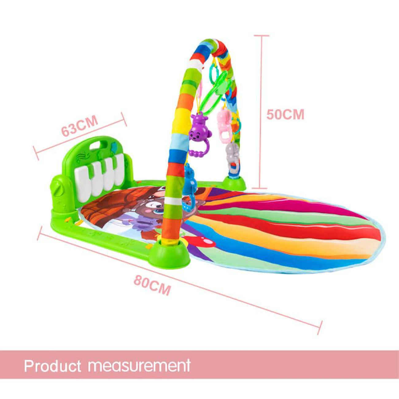 Price and Buy Safe and Soft Animal Print Baby Mat with Piano and Rattles_6903a3858479b.jpeg Price and Buy Safe and Soft Animal Print Baby Mat with Piano and Rattles - Image 4