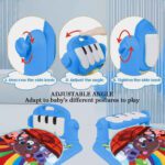 Price and Buy Safe and Soft Animal Print Baby Mat with Piano and Rattles - Image 7