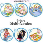 Price and Buy Safe and Soft Animal Print Baby Mat with Piano and Rattles - Image 8