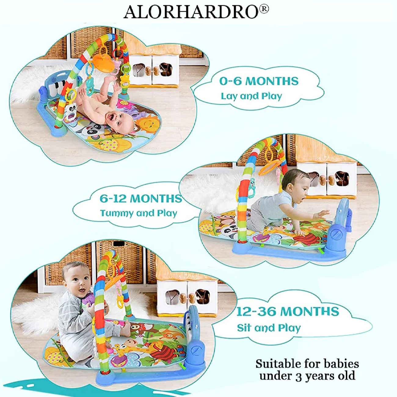 Price and Buy Safe and Soft Animal Print Baby Mat with Piano and Rattles_6903a394b36f8.jpeg Price and Buy Safe and Soft Animal Print Baby Mat with Piano and Rattles - Image 10