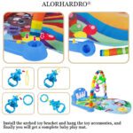 Price and Buy Safe and Soft Animal Print Baby Mat with Piano and Rattles - Image 11