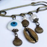 Price and Buy Safety Pin Brooch for Women – Scallop Model for Elegant Style - Image 3