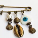 Price and Buy Safety Pin Brooch for Women – Scallop Model for Elegant Style - Image 4
