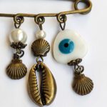 Price and Buy Safety Pin Brooch for Women – Scallop Model for Elegant Style - Image 5