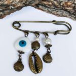 Price and Buy Safety Pin Brooch for Women – Scallop Model for Elegant Style - Image 6