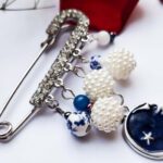 Price and Buy Safety Pin Brooch for Women with Agate Gemstone – Secret Model with Healing Properties - Image 5