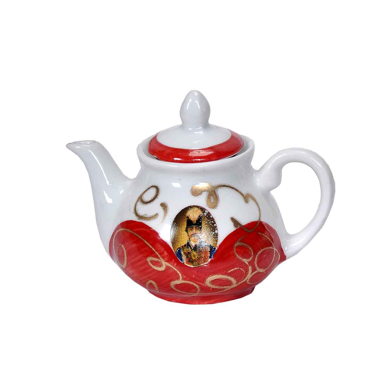 Price and Buy Saffron Infuser Teapot with Persian Design Model Naser al-Din