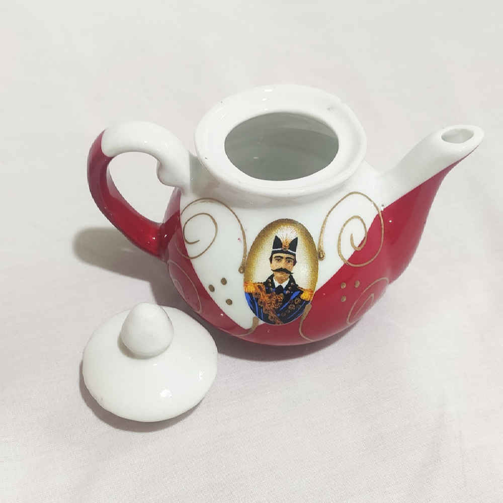 Price and Buy Saffron Infuser Teapot with Persian Design Model Naser al-Din - Image 4