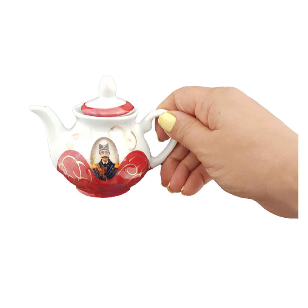 Price and Buy Saffron Infuser Teapot with Persian Design Model Naser al-Din - Image 5