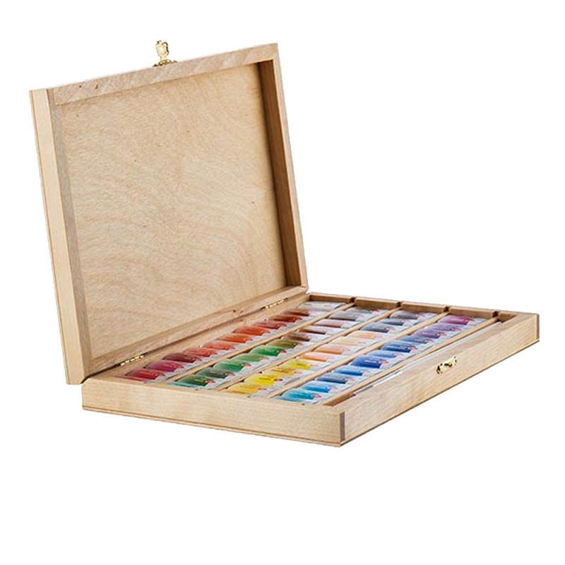 Price and Buy Saint Petersburg 48-Color Watercolor Set in Wooden Box - Image 3