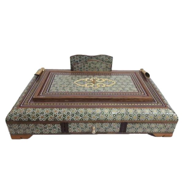 Price and Buy Sana Pattern – Intricately Crafted Persian Wooden Pen Holder for Desk_68fbdbd0bd52e.jpeg Price and Buy Sana Pattern – Intricately Crafted Persian Wooden Pen Holder for Desk