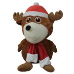 Price and Buy Santa Hat Deer Design Doll – Adorable Plush Dolls for Cozy Moments