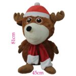 Price and Buy Santa Hat Deer Design Doll – Adorable Plush Dolls for Cozy Moments - Image 4