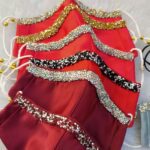 Price and Buy Satin Evening Mask with Crystal Embellishments – Elegant Accessory for Formal Events