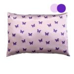 Price and Buy Satin Pillowcase – Lightweight Soft Decorative Butterfly Design - Image 4
