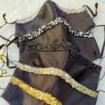 Price and Buy Satin Women Face Mask with Crystal Embellishments – Elegant Accessory