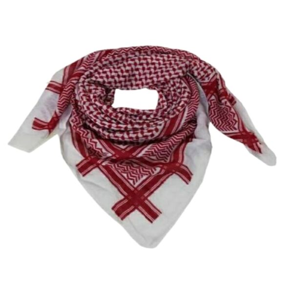 Price and Buy Saudi Checkered Shemagh Scarf – Arabic Head & Neck Protection Wrap