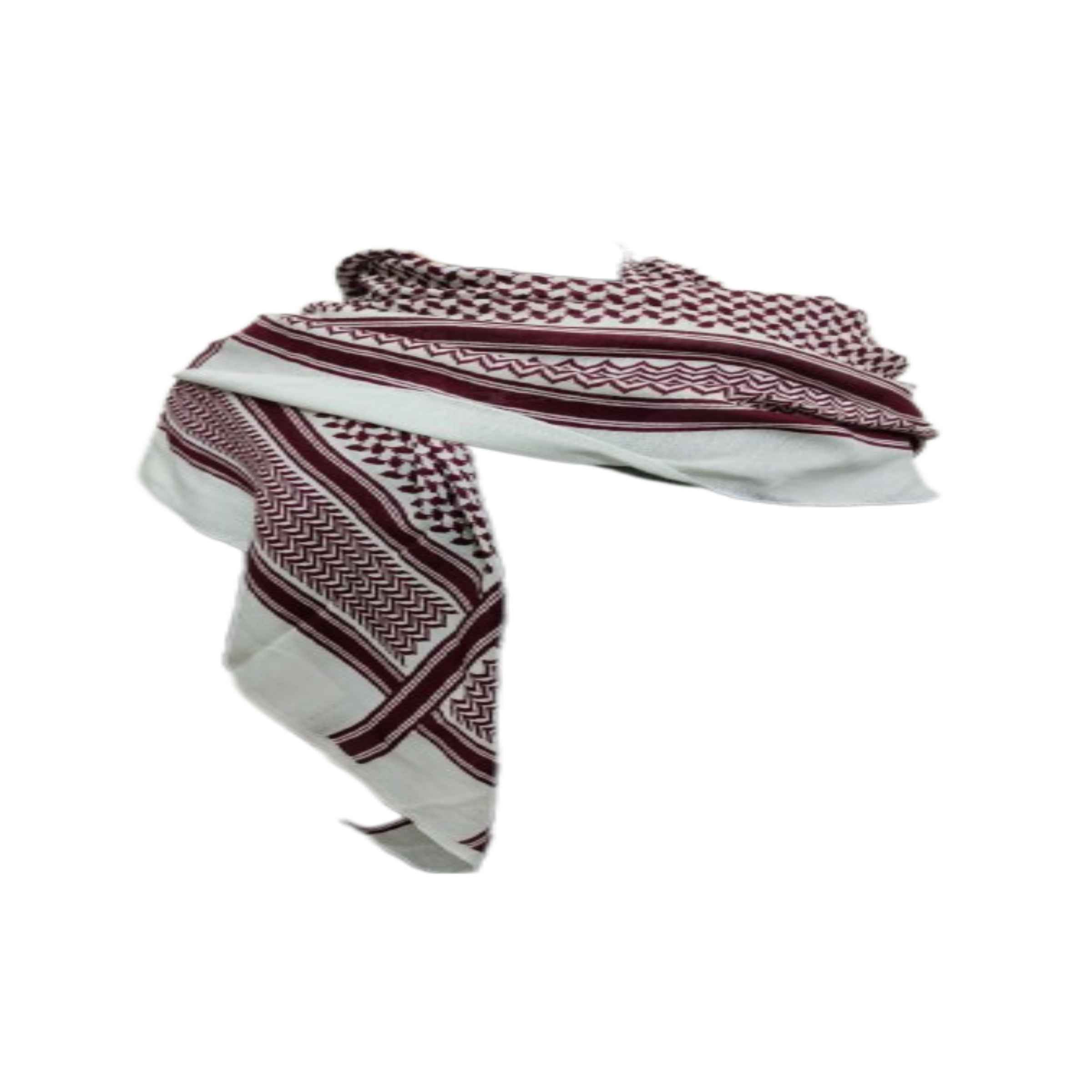 Price and Buy Saudi Checkered Shemagh Scarf – Arabic Head & Neck Protection Wrap - Image 5