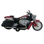 Price and Buy Scale Red Die-Cast Pull-Back Motorcycle Toy with Lights & Sound -1:16 - Image 3