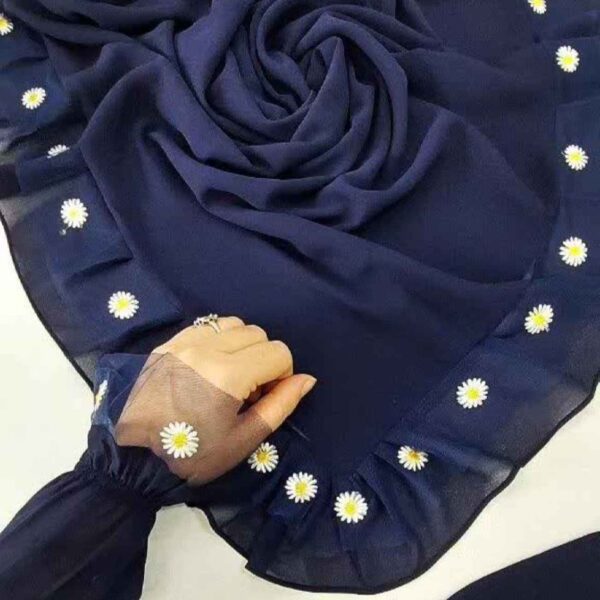 Price and Buy Scarf for Women – Scarf with Arm Cover Chamomile Flower Lace Trim_69026d1a9dfc4.jpeg Price and Buy Scarf for Women – Scarf with Arm Cover Chamomile Flower Lace Trim