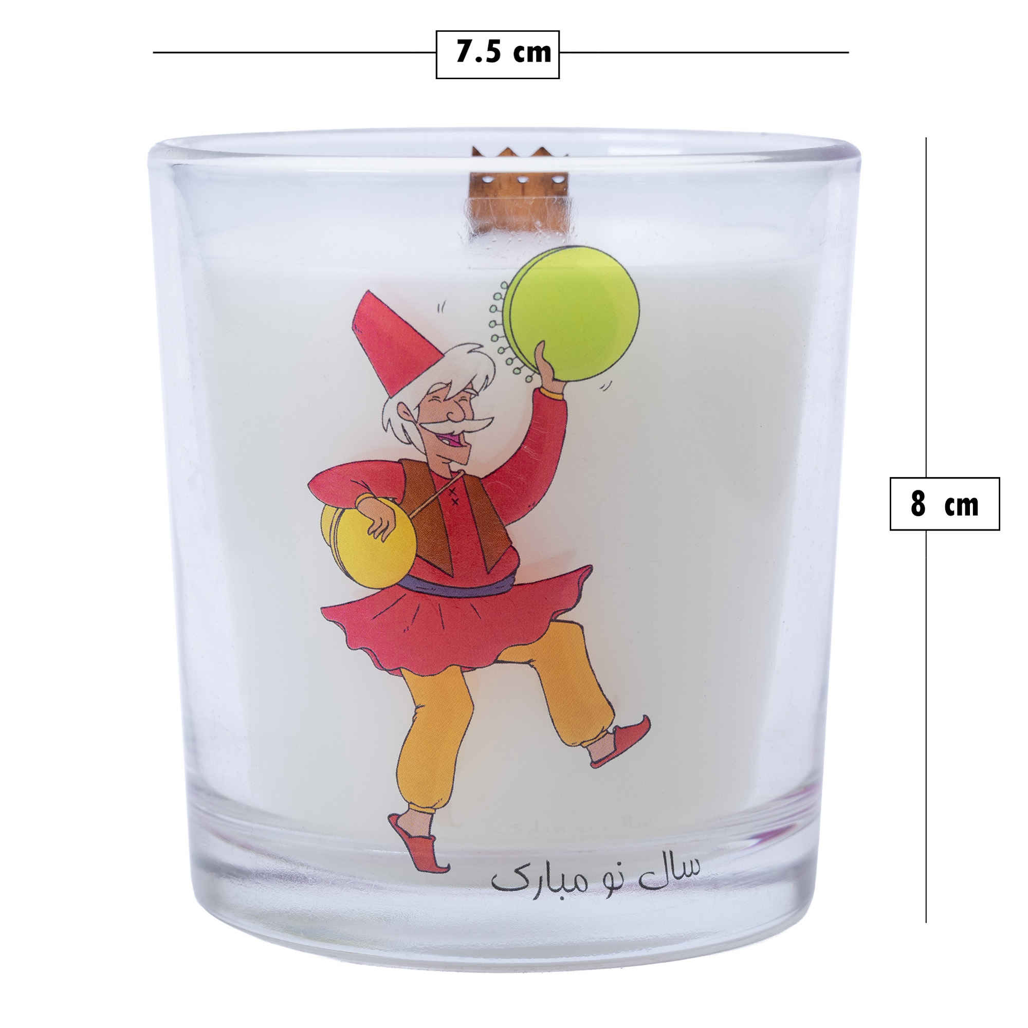 Price and Buy Scented Candle Jar – Designed for Eid and Nowruz Display (2x) - Image 3