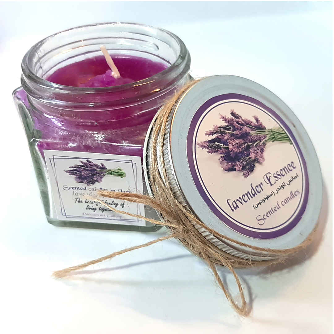 Price and Buy Scented Candle Jar for Gift and Decoration Lavender Scent - Image 3