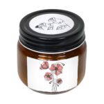 Price and Buy Scented Candle Jar – Minimalist Floral Design, A Stylish Accent for Any Interior