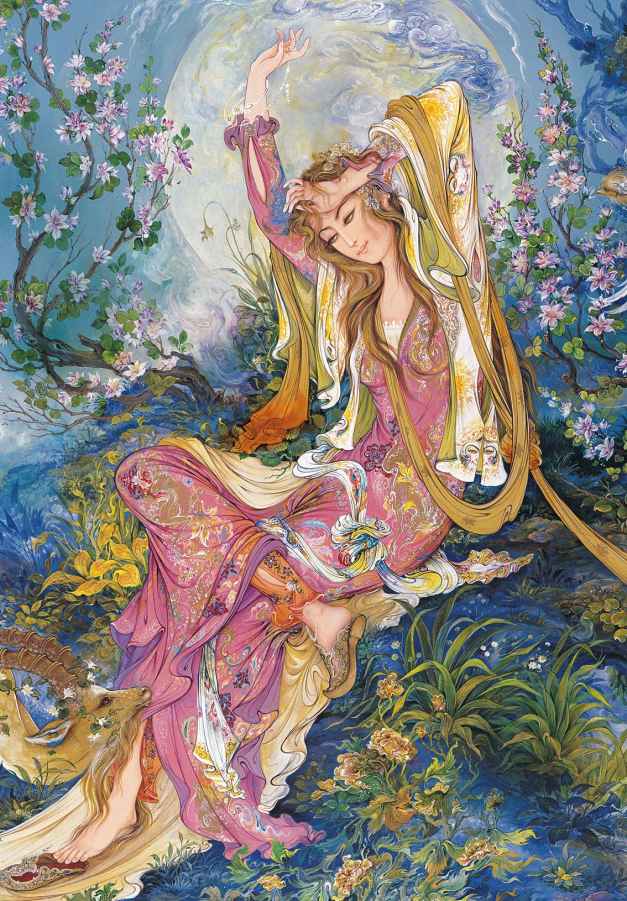 Price and Buy Selected Miniature Painting Arts Work of Farshchian - Image 6