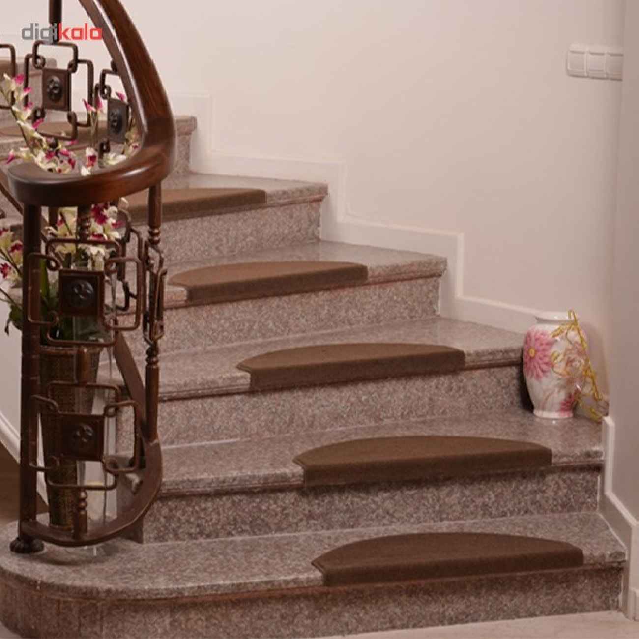 Price and Buy Semicircle Carpet Stair Tread Indoor – Non-Slip for Elderly & Kids - Image 8
