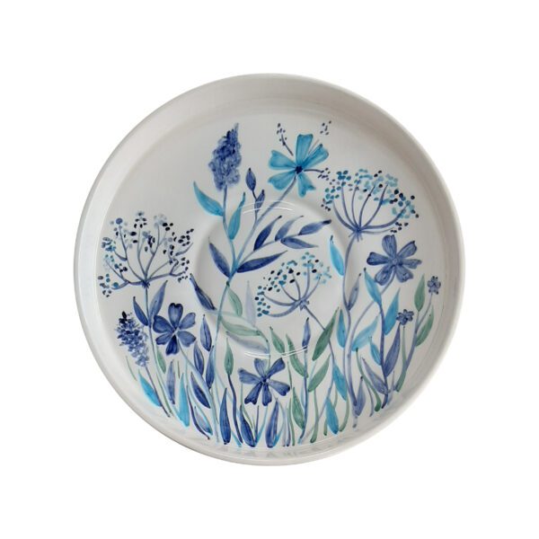 Price and Buy Serving Ceramic Tray with Floral Design in White_6900be11d616e.jpeg Price and Buy Serving Ceramic Tray with Floral Design in White