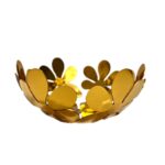 Price and Buy Serving Metal Bowl in Floral Design Model Borna