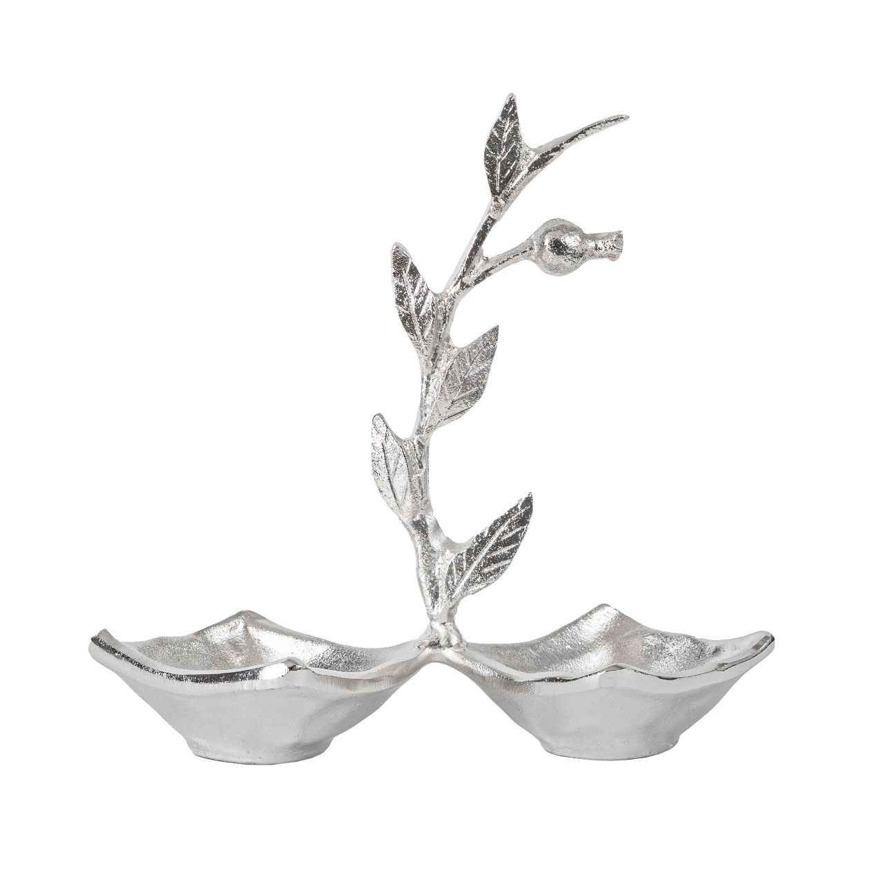 Price and Buy Serving Platter for Nuts and Sweets Leaf Design