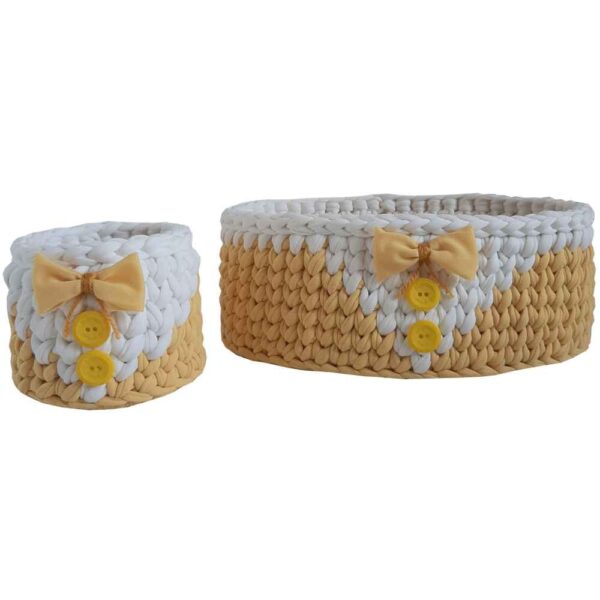 Price and Buy Set of 2 Crochet Storage Baskets Yarn Model Sara_68fc0c3b92cb5.jpeg Price and Buy Set of 2 Crochet Storage Baskets Yarn Model Sara
