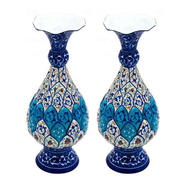 Price and Buy Set of 2 Decorative Copper Vase Hand-Painted with Persian Minakari Enamel Elima_68fc828361403.jpeg Price and Buy Set of 2 Decorative Copper Vase Hand-Painted with Persian Minakari Enamel Elima