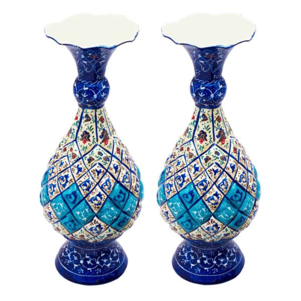 Price and Buy Set of 2 Decorative Copper Vase Hand-Painted with Persian Minakari Enamel Sarahi_68fc829a734ef.jpeg Price and Buy Set of 2 Decorative Copper Vase Hand-Painted with Persian Minakari Enamel Sarahi