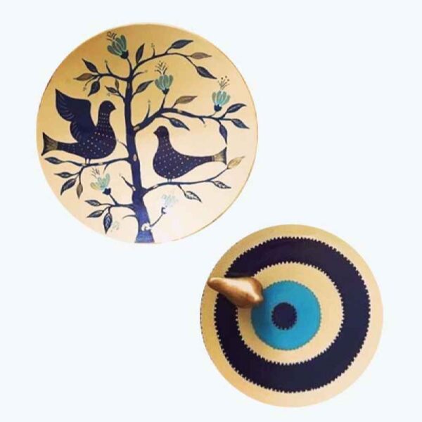 Price and Buy Set of 2 Hand-Painted Decorative Pottery Wall Plate Bird_68fc24e5dd29a.jpeg Price and Buy Set of 2 Hand-Painted Decorative Pottery Wall Plate Bird
