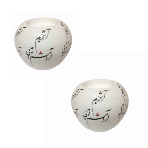 Price and Buy Set of 2 Plaster Tealight Candle Holder Model Ashoob_68fbff9054178.jpeg Price and Buy Set of 2 Plaster Tealight Candle Holder Model Ashoob