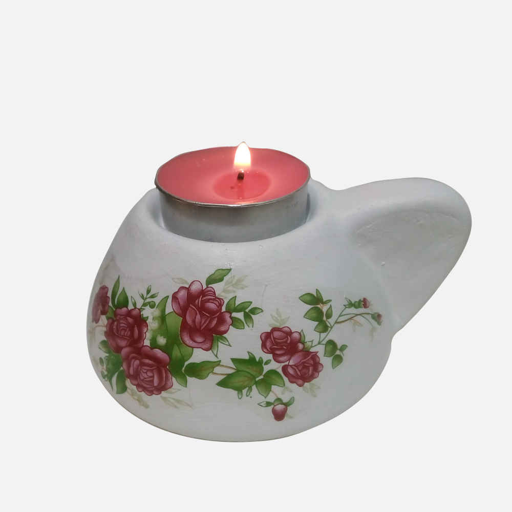 Price and Buy Set of 2 Plaster Tealight Candle Holder Model Roya - Image 3