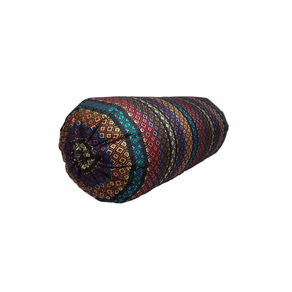 Price and Buy Set of 2 Traditional Persian Cylindrical Bolster Pillow with Elegant Jajim Fabric Stripped - Image 3