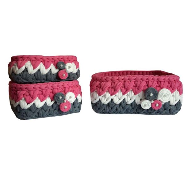 Price and Buy Set of 3 Crochet Storage Baskets Yarn Model Flower_68fc0c573ba37.jpeg Price and Buy Set of 3 Crochet Storage Baskets Yarn Model Flower