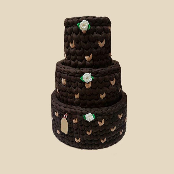 Price and Buy Set of 3 Crochet Storage Baskets Yarn Model Ghalbi_68fce404ba69c.jpeg Price and Buy Set of 3 Crochet Storage Baskets Yarn Model Ghalbi