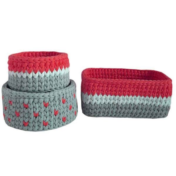 Price and Buy Set of 3 Crochet Storage Baskets Yarn Model Liona_68fc0c8c57f8a.jpeg Price and Buy Set of 3 Crochet Storage Baskets Yarn Model Liona