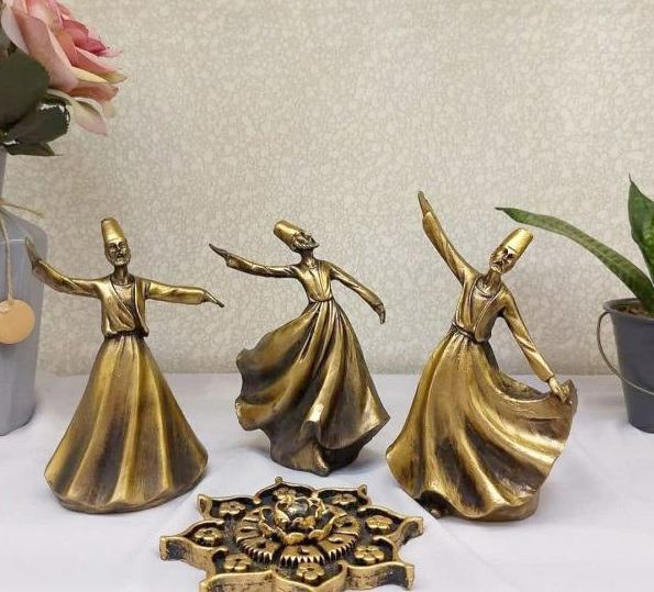 Price and Buy Set of 3 Decorative Sama Dancers Figurines - Image 4