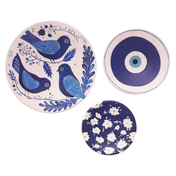 Price and Buy Set of 3 Hand-Painted Decorative Pottery Wall Plate Cheshm Nazar_68fc249e6e745.jpeg Price and Buy Set of 3 Hand-Painted Decorative Pottery Wall Plate Cheshm Nazar