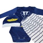 Price and Buy Set of 3 Newborn Baby Clothes Model Captain - Image 3